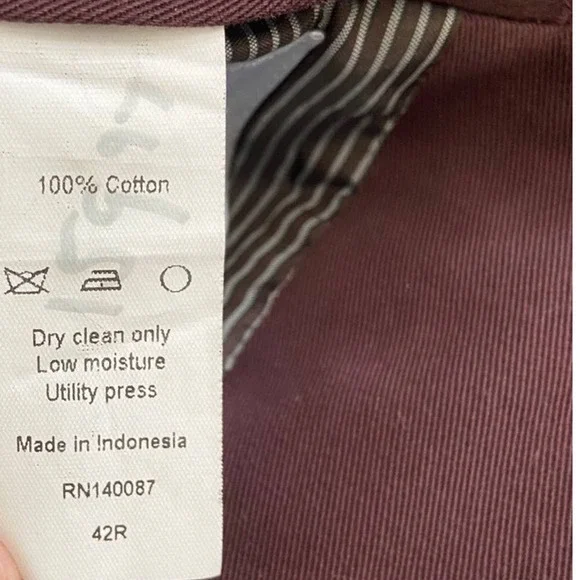 Hart Schaffner Marx HSM Two button Blazer size 42R - Picture 4 of 6